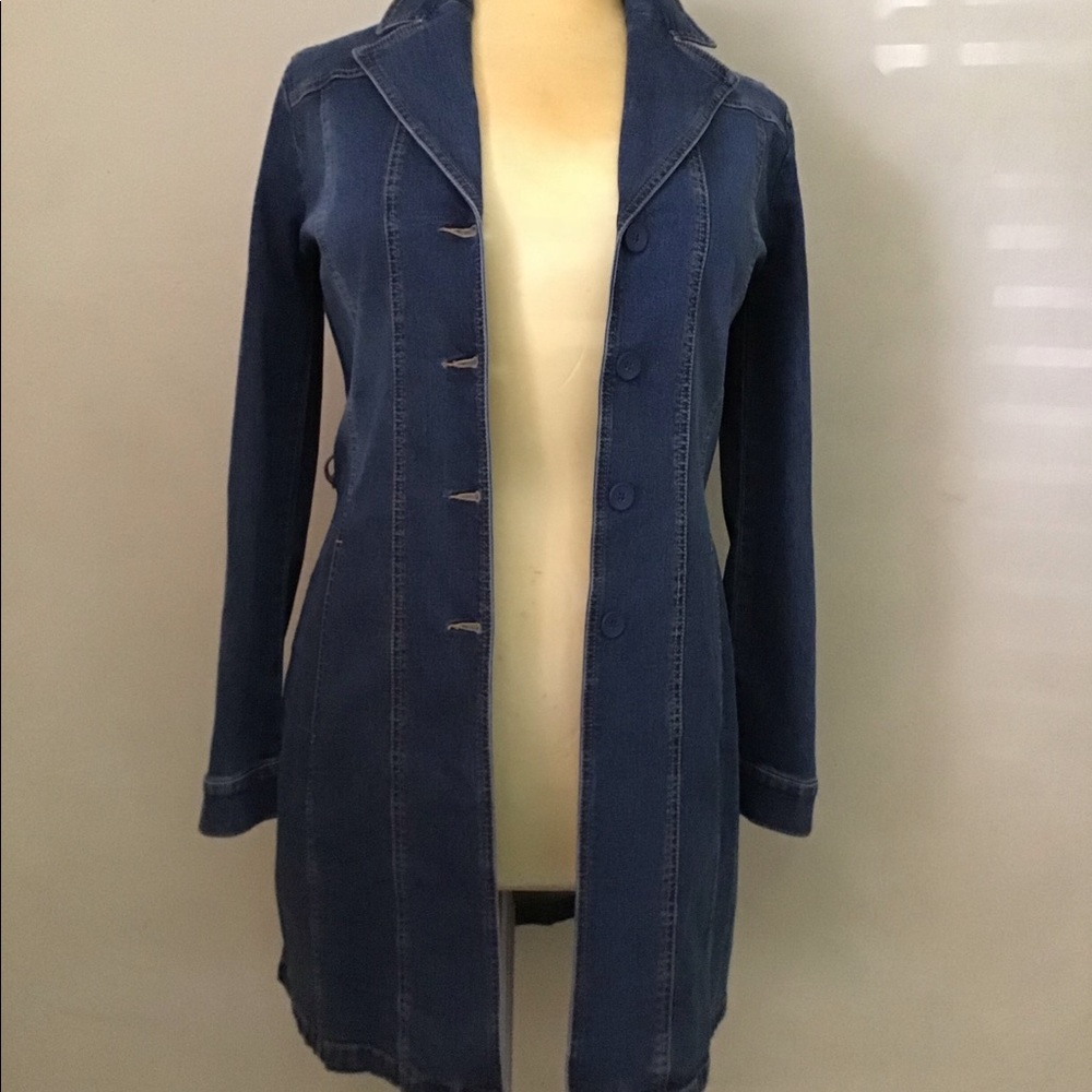 HALOGEN Women Jean Jacket Long Sleeve